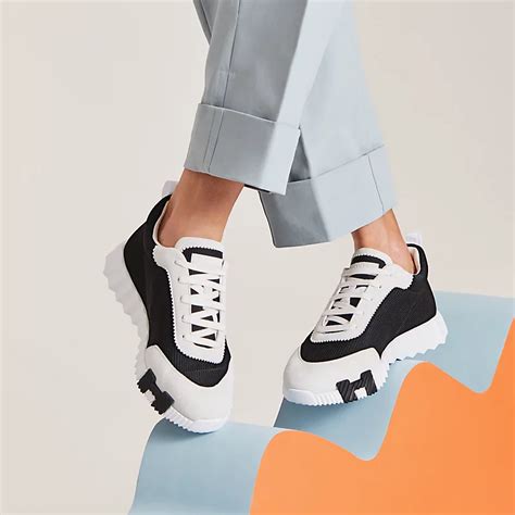 bouncing sneakers hermes black|hermes drift sneakers.